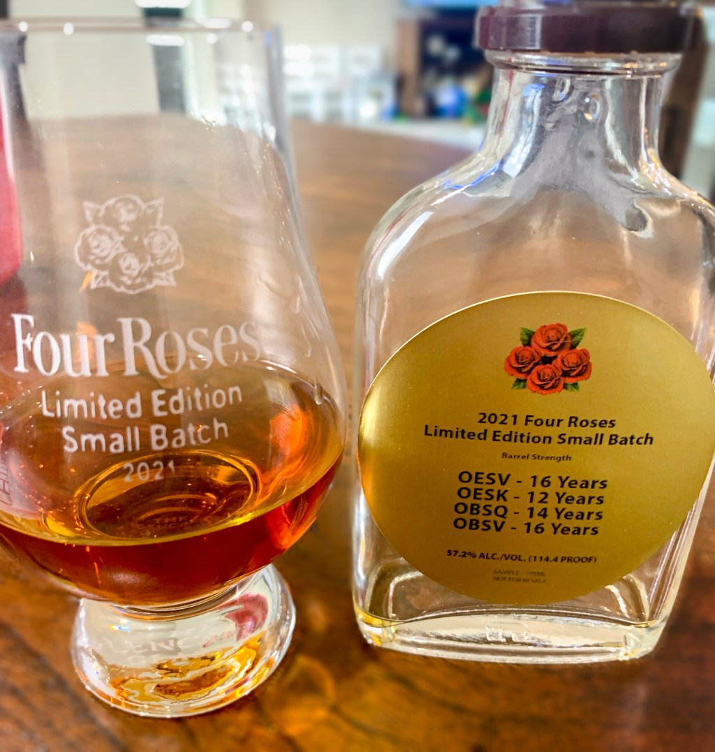2021 Four Roses Limited Edition Small Batch Details