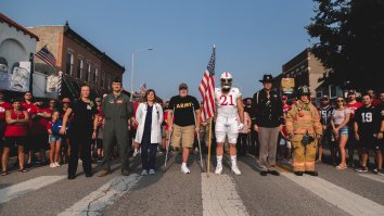Nebraska Announces 9/11 Uniforms With Spine-Tingling Video Featuring Former Navy SEAL Linebacker Damian Jackson
