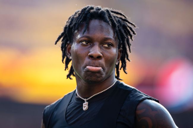 Marquise Hollywood Brown Ravens Girlfriends