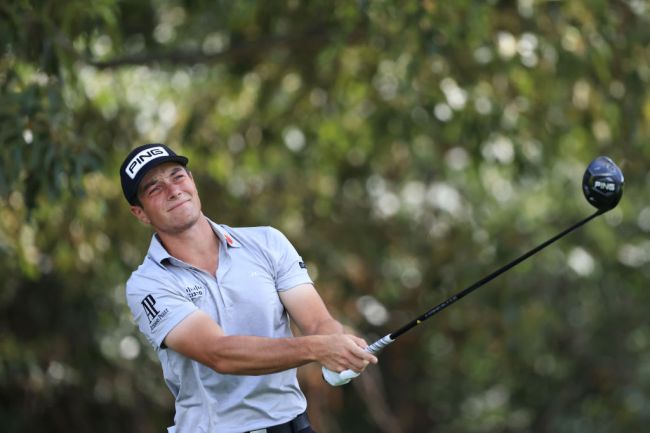 Viktor Hovland TOUR Championship - Round One Eagle