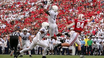 Gus Johnson’s Call Of This Incredible Penn State Interception Is Going Viral