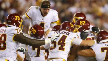 Taylor Heinicke Made A LOT Of Money When Dustin Hopkins’ Game-Winner Defeated The Giants