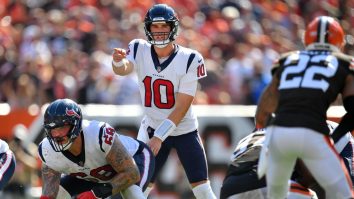 Texans Rookie QB Davis Mills Did Not See A Blitz Coming At All And Got Crushed