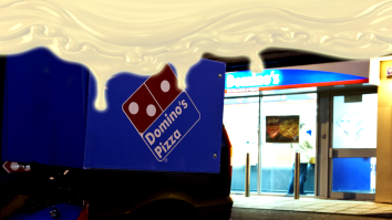 Pizza Blob Cannot Be Contained, Goes Viral As It Overtakes Dumpster