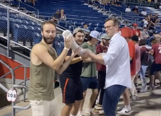 Chattanooga Lookouts Beer Cup Snake
