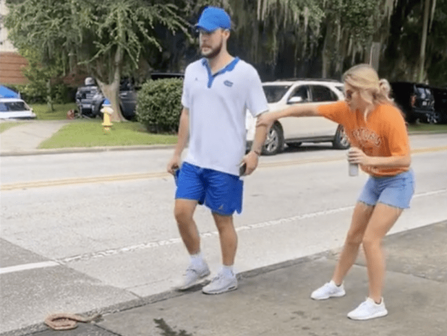 Florida Fan Snake Prank Tailgate Gameday