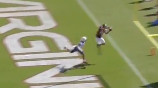 Tre Turner Catch Virginia Tech Touchdown