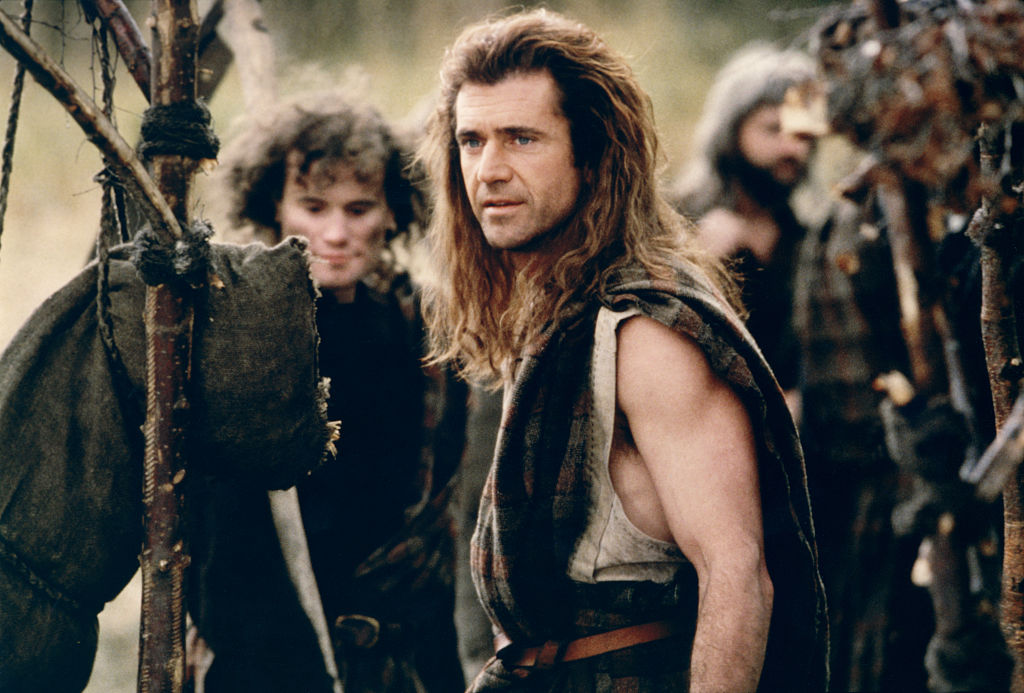 William Wallace played by Mel Gibson