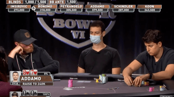 Top Poker Player Masterfully Bluffs All-In Against QQ In $300K Buy-In Tourney