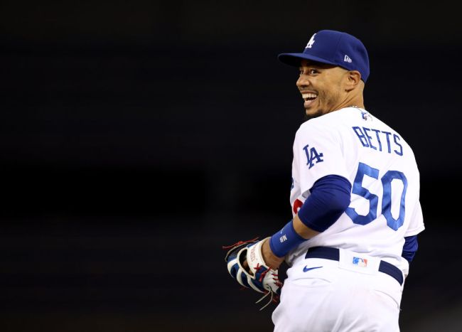 mookie betts gives bat reds fan for rookie home run ball