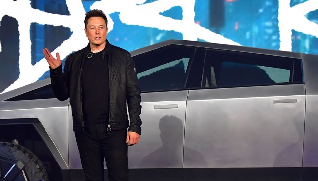 Tesla beer Cybertruck bottle Germany Gigafactory