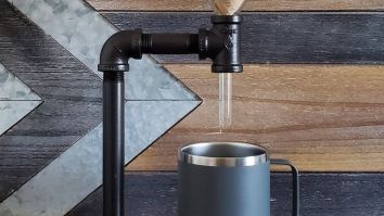 Check Out This Industrial-Designed Pour Over Coffee Maker