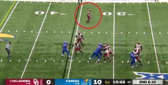 Caleb Williams Interception Kansas Spencer Rattler Jokes