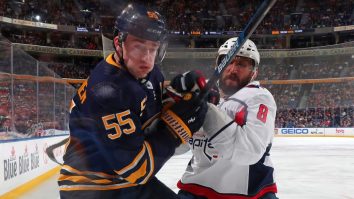 POV Video Of Alex Ovechkin Crushing Someone Against The Boards Will Make Your Bones Tingle
