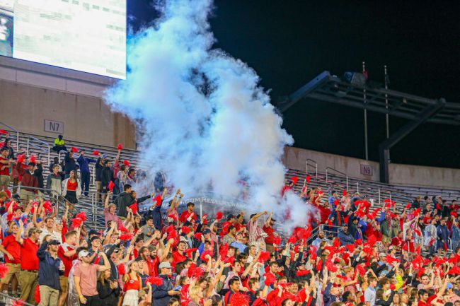 Ole Miss LSU Fan College Football Fight
