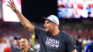 Bucs Fan Who Gave Back Tom Brady’s 600th TD Gets Even More Crypto From Rob Gronkowski, Mojo Muhtadi