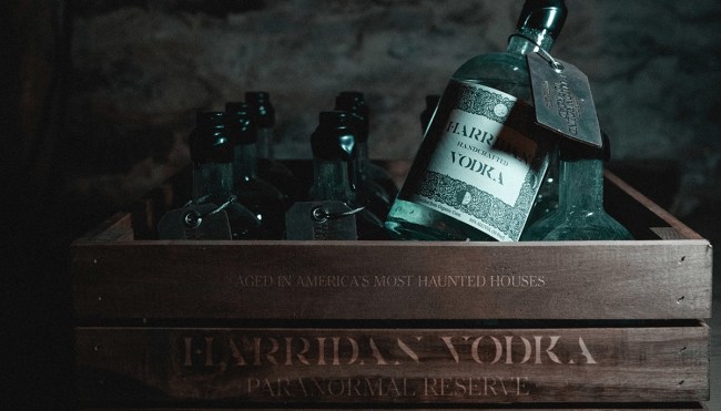 Harridan Vodka Paranormal Reserve haunted houses