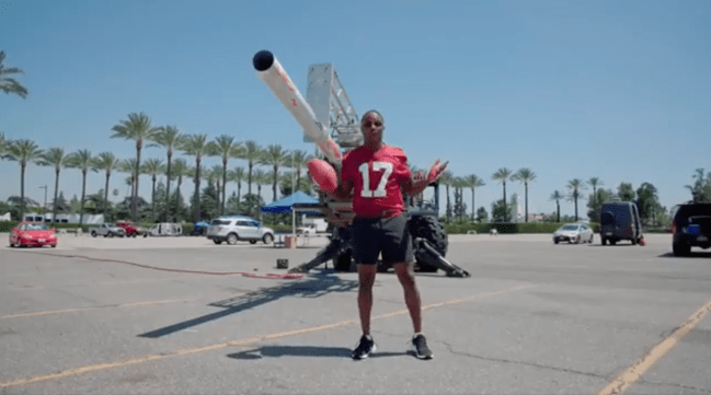 Terry McLaurin Cannon 133 Yard Catch
