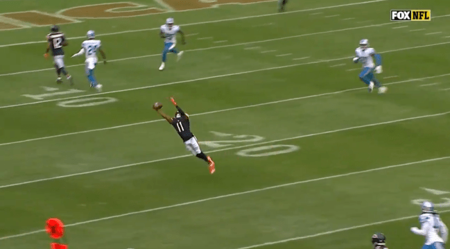 Darnell Mooney Full-Extension Catch gus Johnson