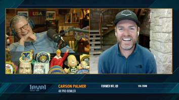 Carson Palmer Accidentally Lets New Information Slip About USC Coaching Search, His Reaction Is Priceless