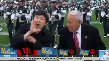 Ken Jeong Shouted Out His ‘Ho’ On College Gameday And The Internet Cried Tears Of Laughter