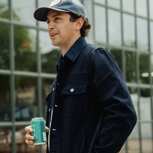 Flint and Tinder Indigo Trucker Jacket