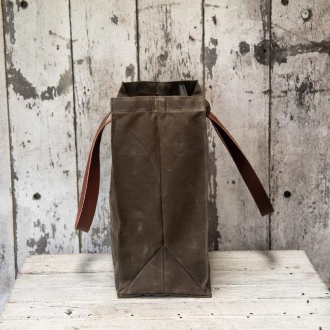 Waxed Canvas Marlow Carryall Tote Bag