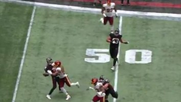 ‘This Is The Worst Roughing The Passer Penalty I’ve Ever Seen’ Fans Blast Refs In Falcons-WFT Game Over Terrible Call Against Chase Young