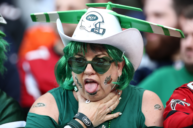 Jets Fan Burn Josh Allen Jersey Tailgate