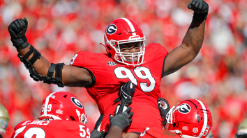 Georgia DT Jordan Davis Scores The Biggest Big Man Touchdown In Big Man Touchdown History (Video)