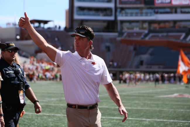 Mike Gundy Thanksgiving Food