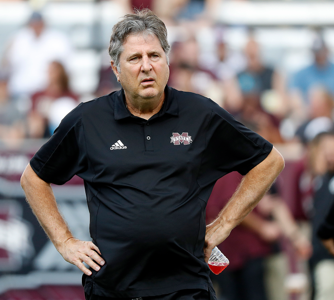 Mike Leach Mississippi State Auburn Celebration Dancing Locker Room
