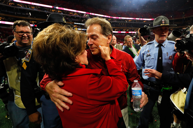 Nick Terry Saban Wife Iron Bowl
