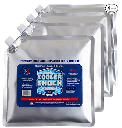 Cooler Shock Reusable Ice Packs