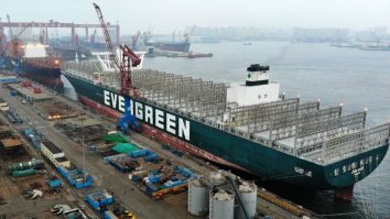 The Boat That Got Stuck In The Suez Canal Is Finally Getting Repaired And The Damage Is Extensive