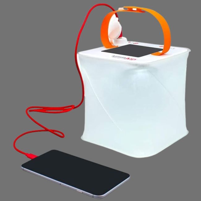 Check Out The LuminAID, A Portable Solar Charger and Lantern That's Perfect For Camping