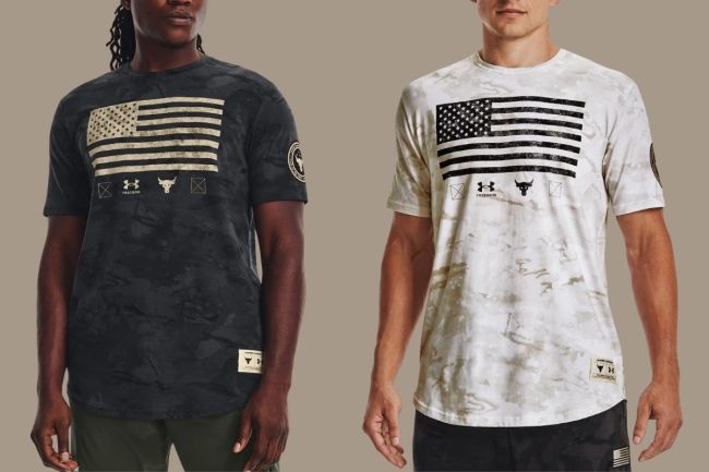 Check Out Dwayne Johnson's New Project Rock Veteran's Day Collection