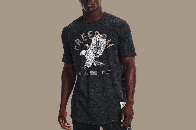 Check Out Dwayne Johnson's New Project Rock Veteran's Day Collection