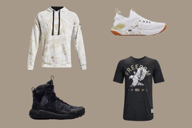 Check Out Dwayne Johnson's New Project Rock Veteran's Day Collection