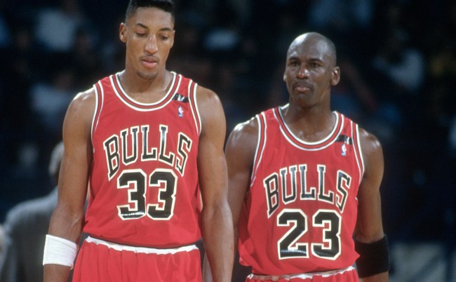 Michael Jordan Scottie Pippen relationship Bulls