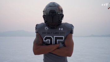 Utah Football Unveils Incredible Hand-Painted Helmets That Honor The United States Military