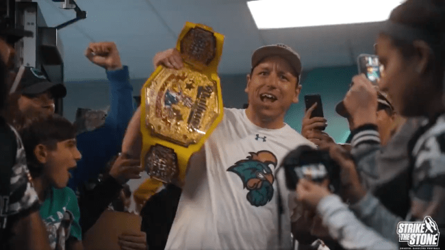 Coastal Carolina Football Pizza Eating Contest Joey Chestnut