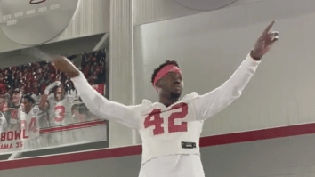 Ohio State Football Player With Incredible Name Goes Absolutely Crazy While Conducting The Band