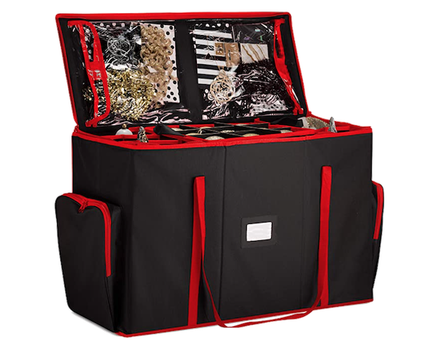 Super Rigid 2-in-1 Christmas Ornament Storage Box