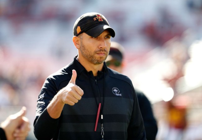 matt campbell iowa state goal not win big 12