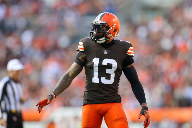 odell beckham jr dad video instagram browns