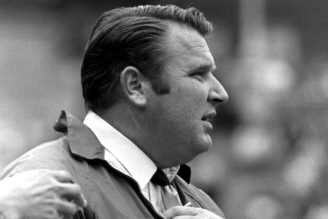 did John Madden play football