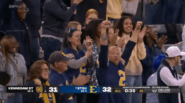 East Tennessee State Comeback Kennesaw State