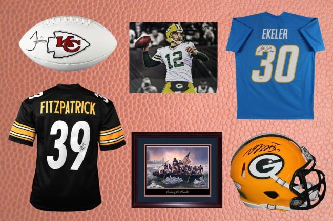 The Best NFL Football Memorabilia Under $250 On CollectibleXchange