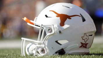 Texas Football’s Newest OL Commit ‘Big Cam’ Williams Is So Massive That He Can Literally Palm A Helmet